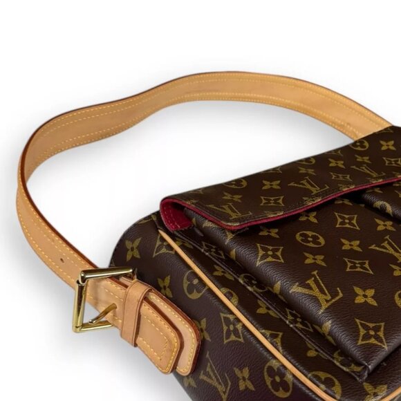 LOUIS VUITTON Shoulder Bag M51163 Monogram canvas Monogram Vivasite GM used - Picture 8 of 12